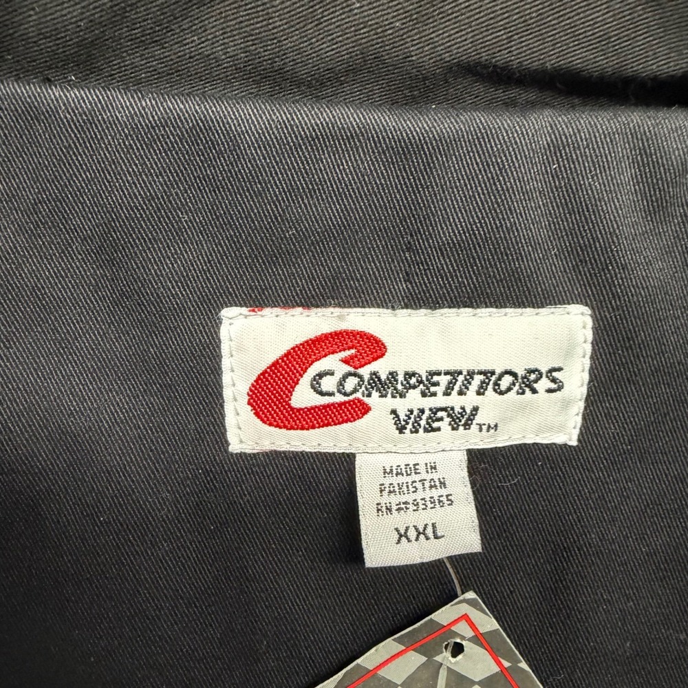 Vintage Dale Earnhardt NASCAR Jacket Mens XXL Black Red Competitors View New #3 - Picture 6 of 13